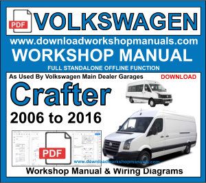 VW Crafter repair workshop manual